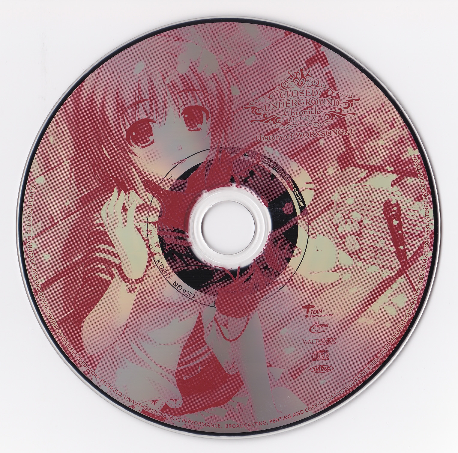 CLOSED/UNDERGROUND Chronicle vol.7 History of WORXSONGz PremiumBox